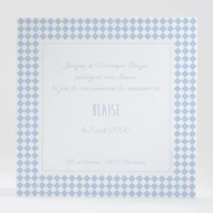 Faire-part de naissance Lovely Herissons*Faire-part Elégant Online