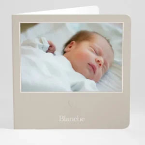 Faire-part de naissance Love*Faire-part Elégant New