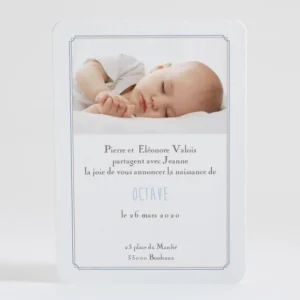 Faire-part de naissance Losanges retro*Faire-part Elégant Sale