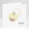 Faire-part de naissance Lune attrape-reve*Faire-part Elégant Clearance