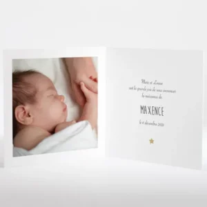 Faire-part de naissance Lune attrape-reve*Faire-part Elégant Clearance