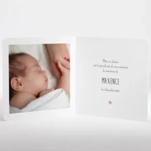 Faire-part de naissance Lune attrape-reve*Faire-part Elégant Clearance