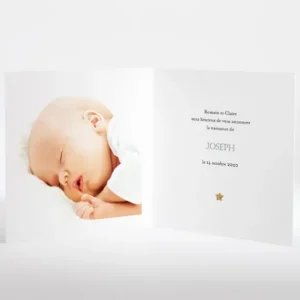 Faire-part de naissance Ma petite chambre*Faire-part Elégant Discount