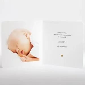 Faire-part de naissance Ma petite chambre*Faire-part Elégant Discount