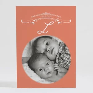 Faire-part de naissance Manifeste*Faire-part Elégant Best