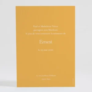 Faire-part de naissance Major Mitchell*Faire-part Elégant Discount