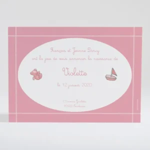 Faire-part de naissance Magie des jouets*Faire-part Elégant Sale
