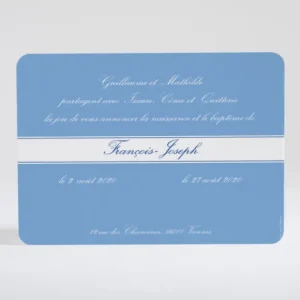 Faire-part de naissance Medaillon monogramme*Faire-part Elégant Fashion
