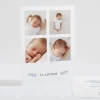Faire-part de naissance Minimaliste*Faire-part Elégant Sale