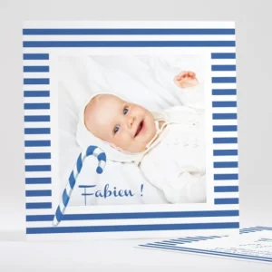 Faire-part de naissance Miam! Des sucres d'orge*Faire-part Elégant Hot