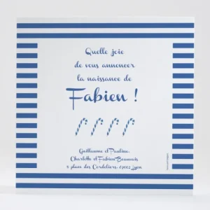 Faire-part de naissance Miam! Des sucres d'orge*Faire-part Elégant Hot