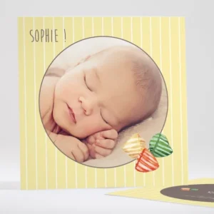 Faire-part de naissance Miam! Des berlingots*Faire-part Elégant Sale
