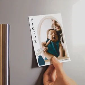 Faire-part de naissance Miroir*Faire-part Elégant Hot