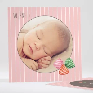 Faire-part de naissance Miam! Des berlingots*Faire-part Elégant Sale