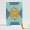 Faire-part de naissance Motif graphique simple*Faire-part Elégant Sale