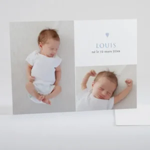 Faire-part de naissance Mon joli coeur*Faire-part Elégant Hot