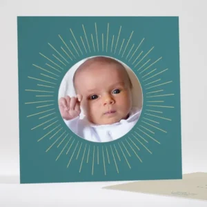 Faire-part de naissance Mon petit soleil*Faire-part Elégant Sale