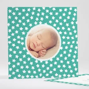 Faire-part de naissance Mon etoile*Faire-part Elégant Fashion