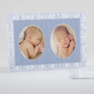 Faire-part de naissance Motif chic*Faire-part Elégant Hot
