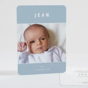 Faire-part de naissance Moderne*Faire-part Elégant Best