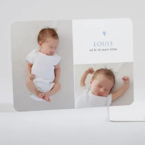 Faire-part de naissance Mon joli coeur*Faire-part Elégant Hot