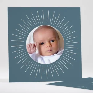 Faire-part de naissance Mon petit soleil*Faire-part Elégant Sale