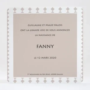 Faire-part de naissance Montgolfiere simple*Faire-part Elégant Clearance