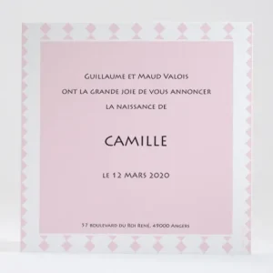 Faire-part de naissance Montgolfiere simple*Faire-part Elégant Clearance