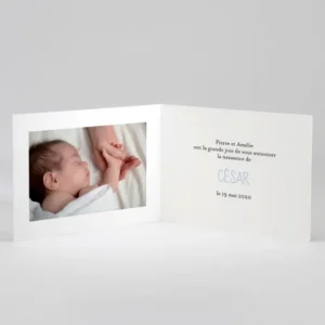 Faire-part de naissance Multitude*Faire-part Elégant Online