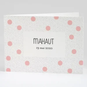 Faire-part de naissance Multitude*Faire-part Elégant Online