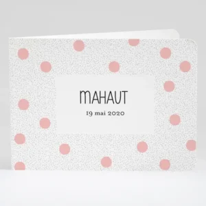 Faire-part de naissance Multitude*Faire-part Elégant Online