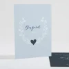 Faire-part de naissance My heart*Faire-part Elégant Hot