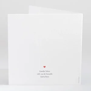 Faire-part de naissance My little family boy*Faire-part Elégant Online