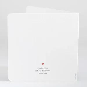 Faire-part de naissance My little family boy*Faire-part Elégant Online