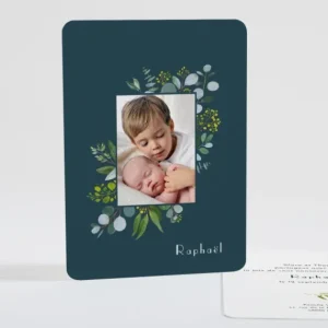 Faire-part de naissance Naissance Botanic*Faire-part Elégant Fashion