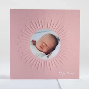 Faire-part de naissance Naissance ensoleillee*Faire-part Elégant Fashion