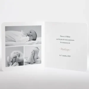 Faire-part de naissance Nounours*Faire-part Elégant Outlet