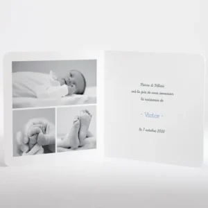 Faire-part de naissance Nounours*Faire-part Elégant Outlet