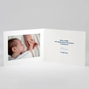 Faire-part de naissance Open your eyes*Faire-part Elégant Best
