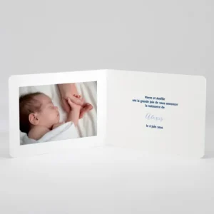Faire-part de naissance Open your eyes*Faire-part Elégant Best