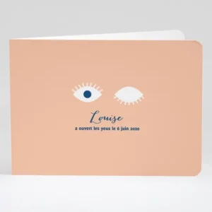 Faire-part de naissance Open your eyes*Faire-part Elégant Best