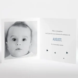 Faire-part de naissance Origami*Faire-part Elégant Hot