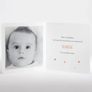 Faire-part de naissance Origami*Faire-part Elégant Hot