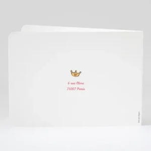 Faire-part de naissance Ourson liberty etoiles*Faire-part Elégant Fashion
