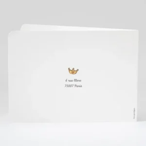 Faire-part de naissance Ourson liberty etoiles*Faire-part Elégant Fashion