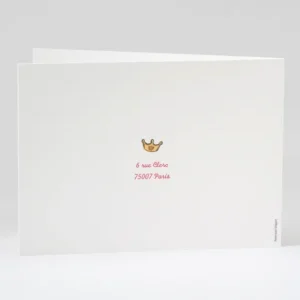 Faire-part de naissance Ourson liberty etoiles*Faire-part Elégant Fashion