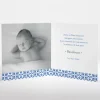 Faire-part de naissance Pattern coeur livret*Faire-part Elégant Hot
