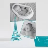 Faire-part de naissance Paris chic*Faire-part Elégant Outlet