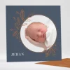 Faire-part de naissance Parure*Faire-part Elégant New