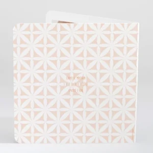 Faire-part de naissance Pattern doux photo*Faire-part Elégant Online